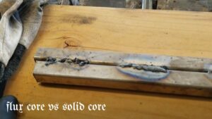 flux core vs solid core